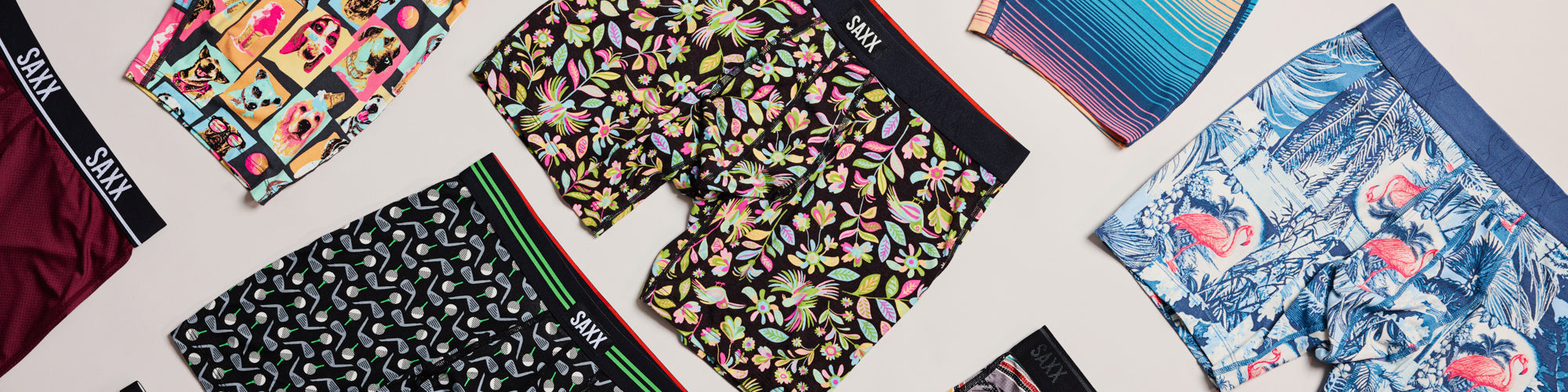 SAXX Mens Boxer Shorts | Comfort and Design Clothing | menshirt.com