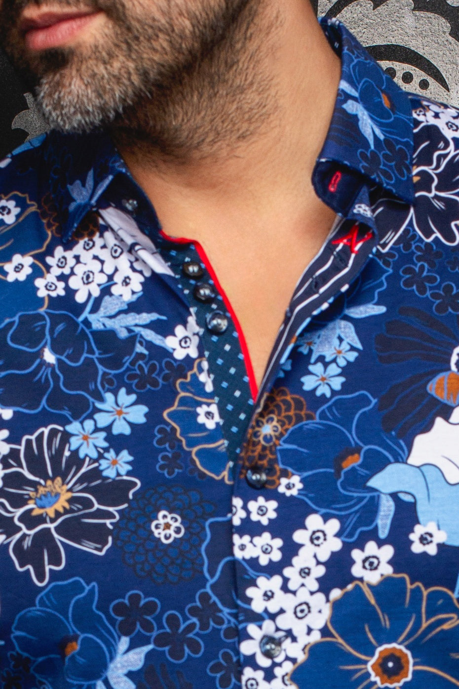 Chemise manches longues en Knit pour homme par Au Noir | AMBROSIA Marine | Machemise.ca, inventaire complet de la marque Au Noir