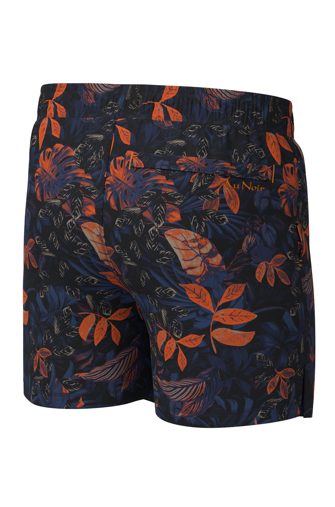 Maillot de bain pour homme par Au Noir | BERNIER Marine Orange | Machemise.ca, inventaire complet de la marque Au Noir