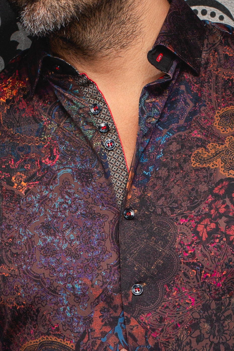 Chemise manches longues pour homme par Au Noir | INDORE Rouille | Machemise.ca, inventaire complet de la marque Au Noir