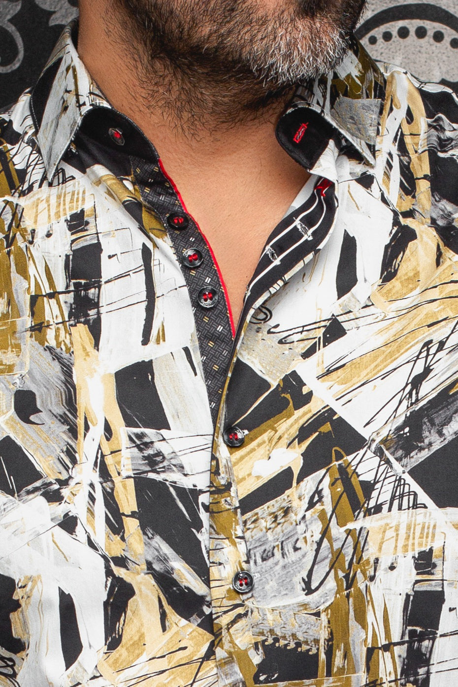 Chemise manches longues pour homme par Au Noir | JETFIRE Noir Or | Machemise.ca, inventaire complet de la marque Au Noir