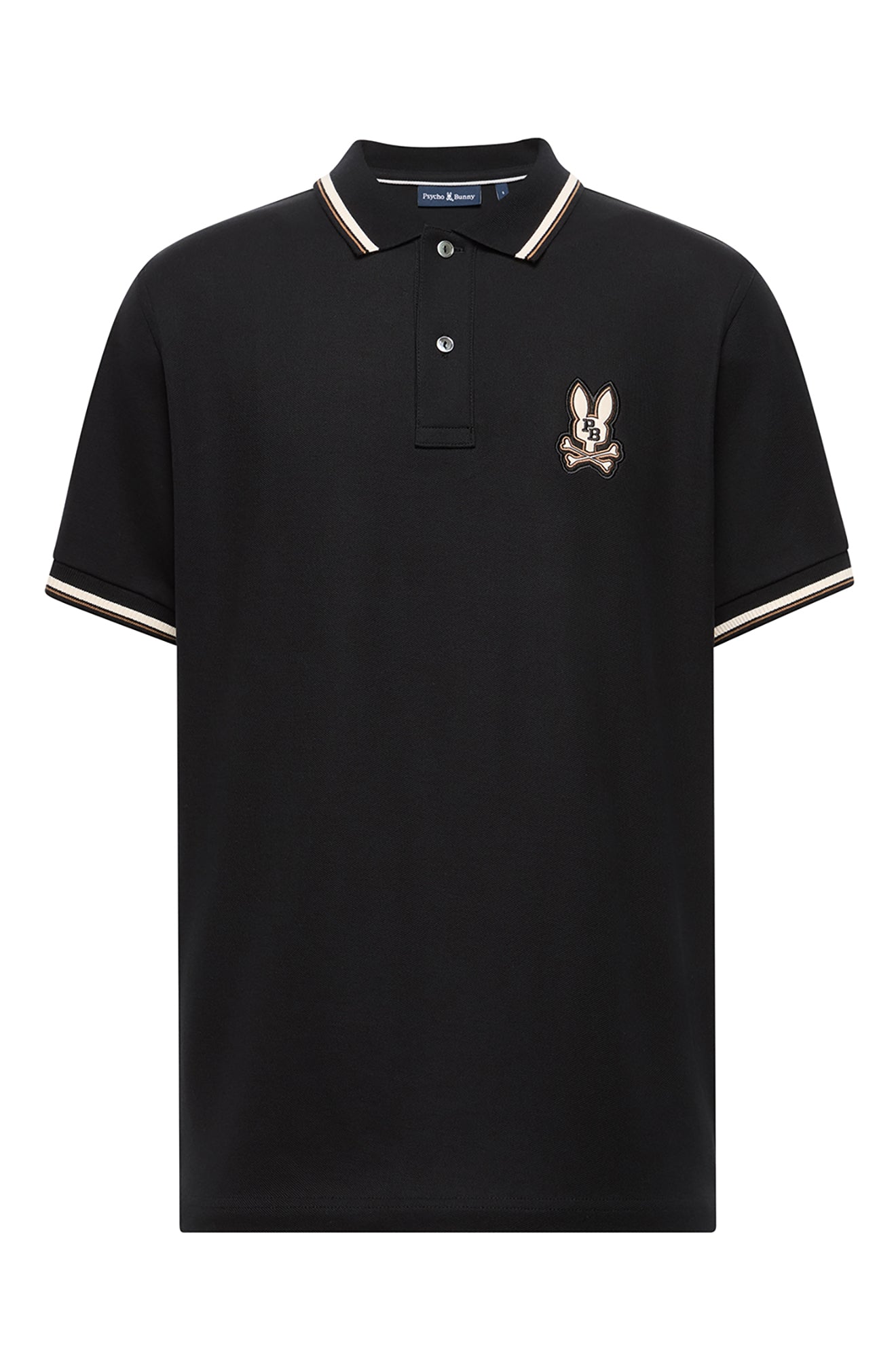 Polo sport pour homme par Psycho Bunny | MT0100044 Noir | Machemise.ca, vêtements mode pour hommes