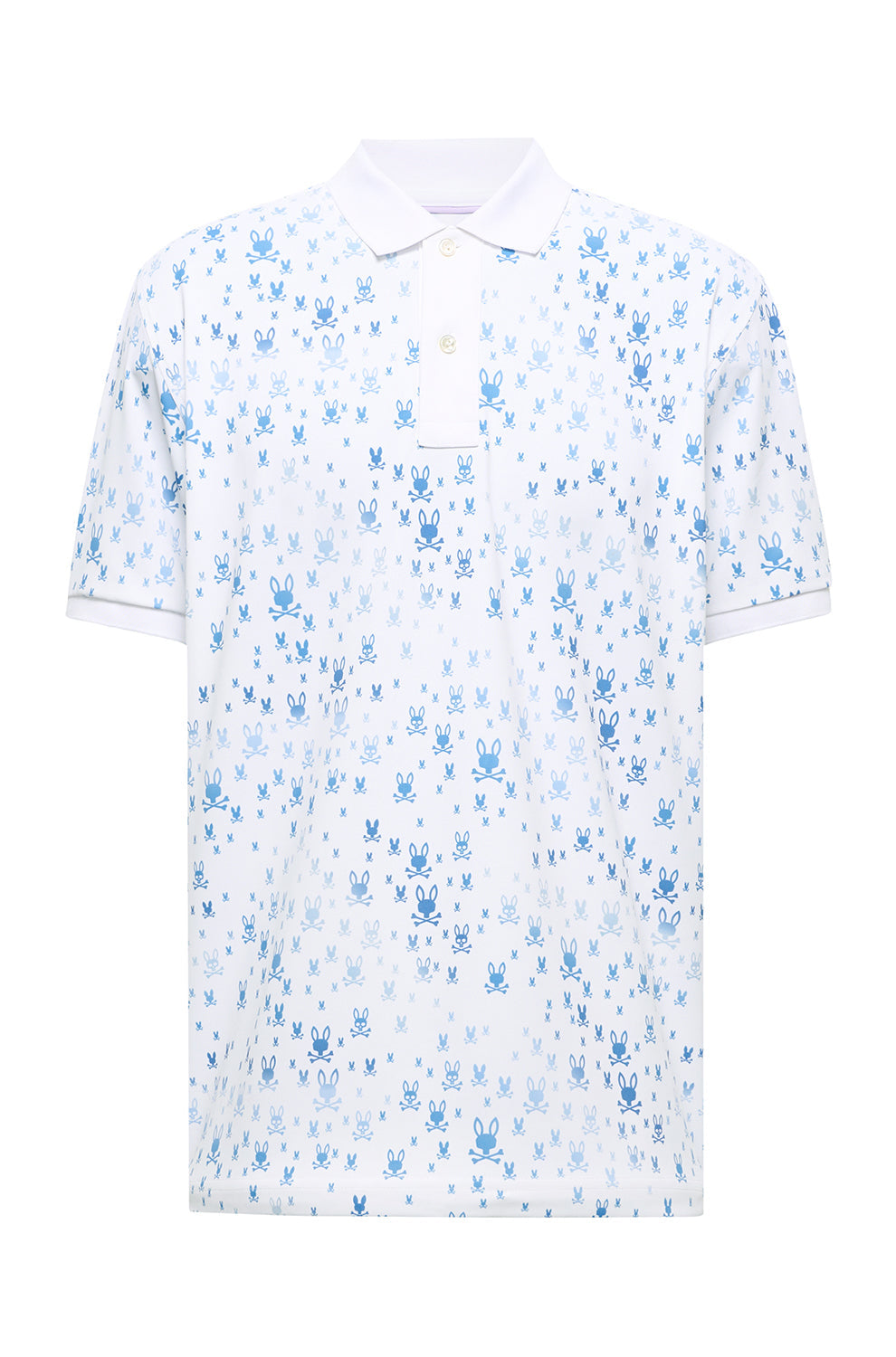 Polo pour homme par Psycho Bunny | MT0100133 Blanc | Machemise.ca, vêtements mode pour hommes