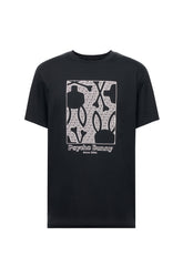 T-shirt graphique pour homme par Psycho Bunny | MT0200034 Noir | Machemise.ca, vêtements mode pour hommes