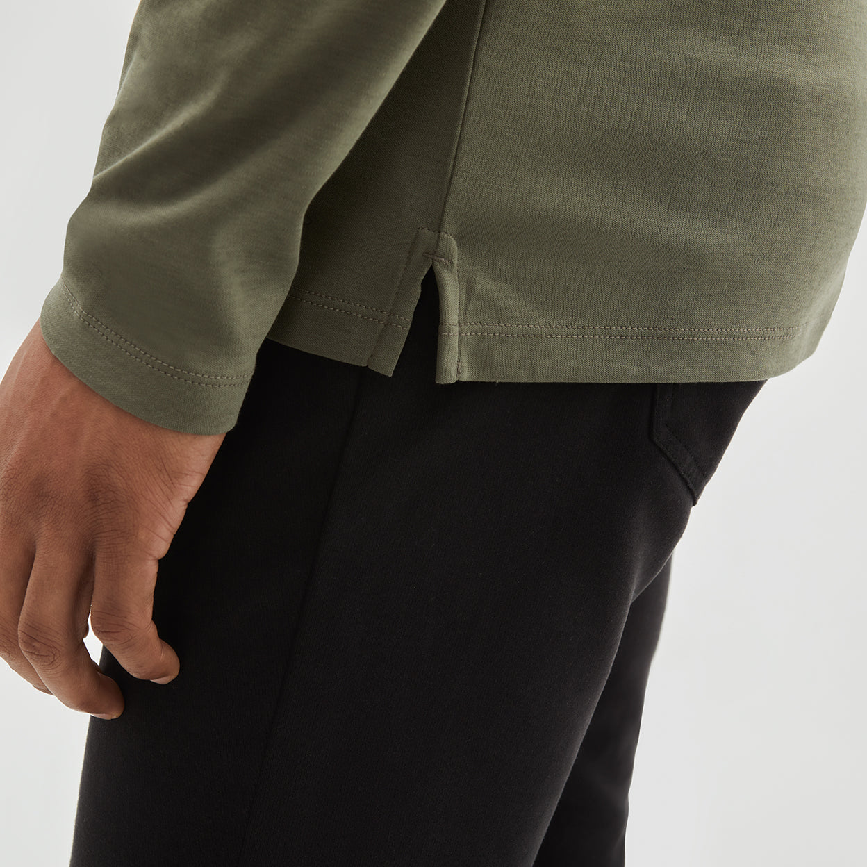 Polo Robert Barakett | GEORGIA RB01384 Olive Sombre | Boutique Vvög