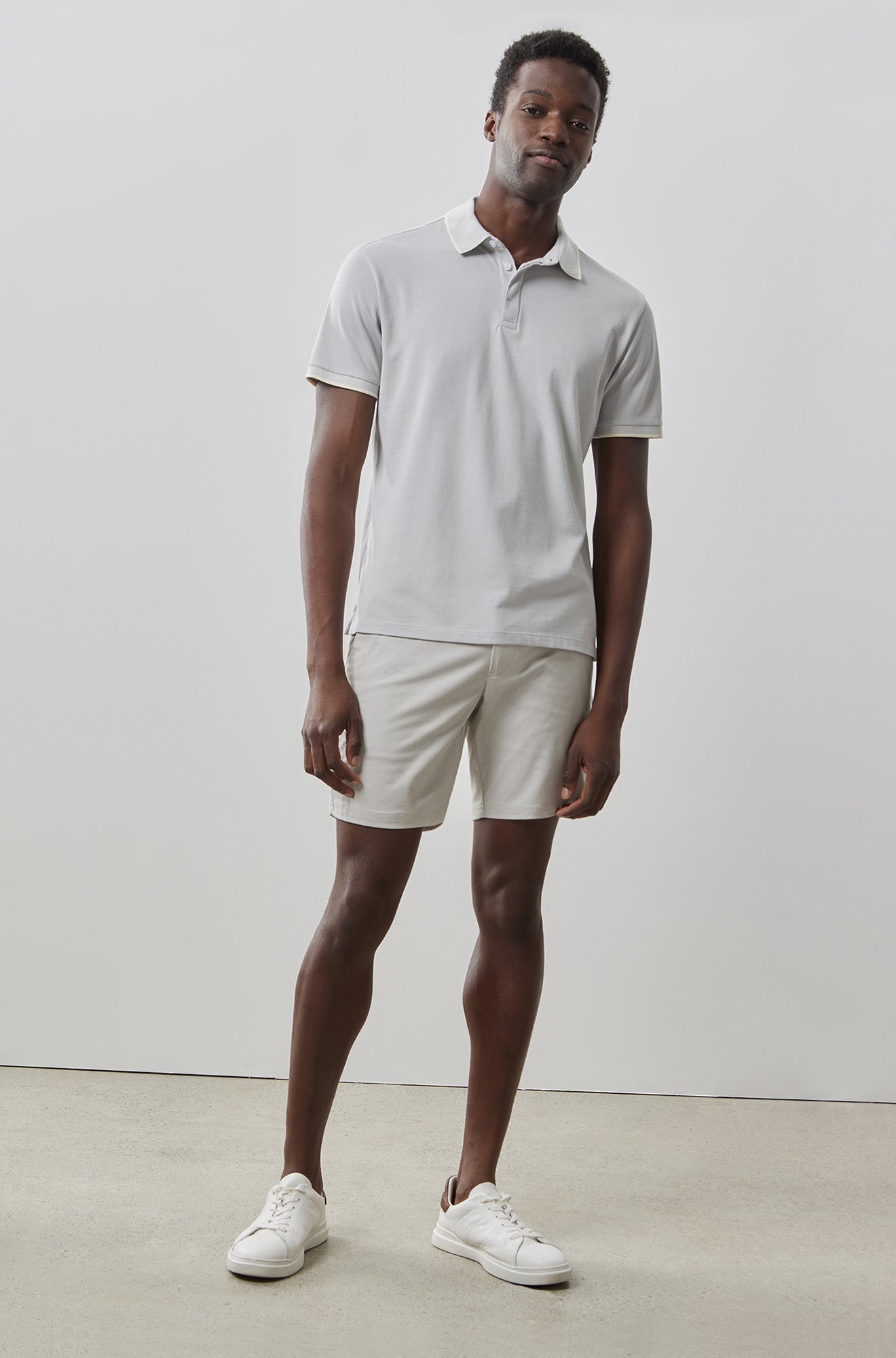 Polo pour homme par Robert Barakett | RB41087 Hunter Gris | Machemise.ca, vêtements mode pour hommes