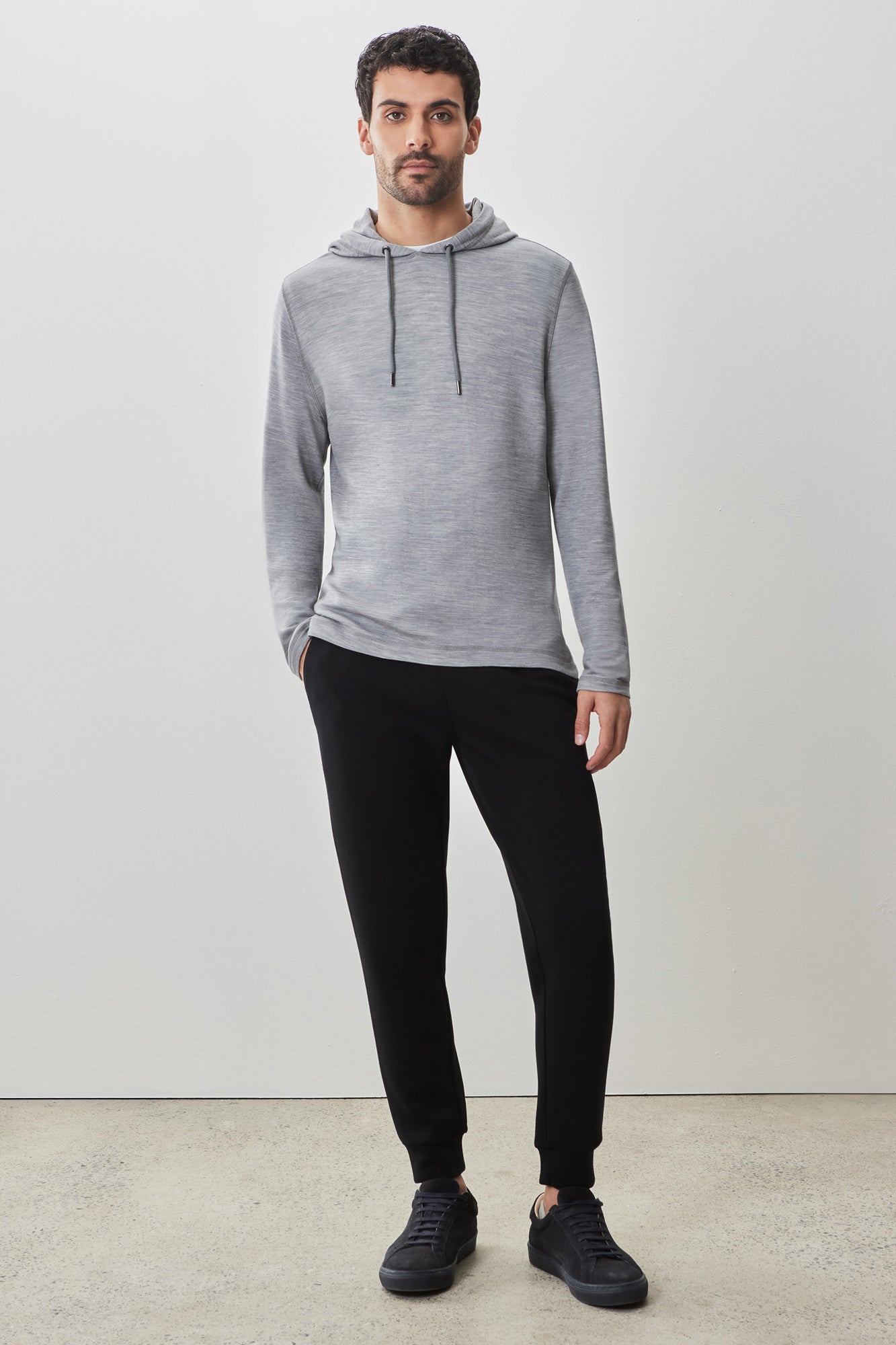 Coton ouaté "overlock" pour homme par Robert Barakett | RB51052 Mesa Gris | Machemise.ca, vêtements mode pour hommes