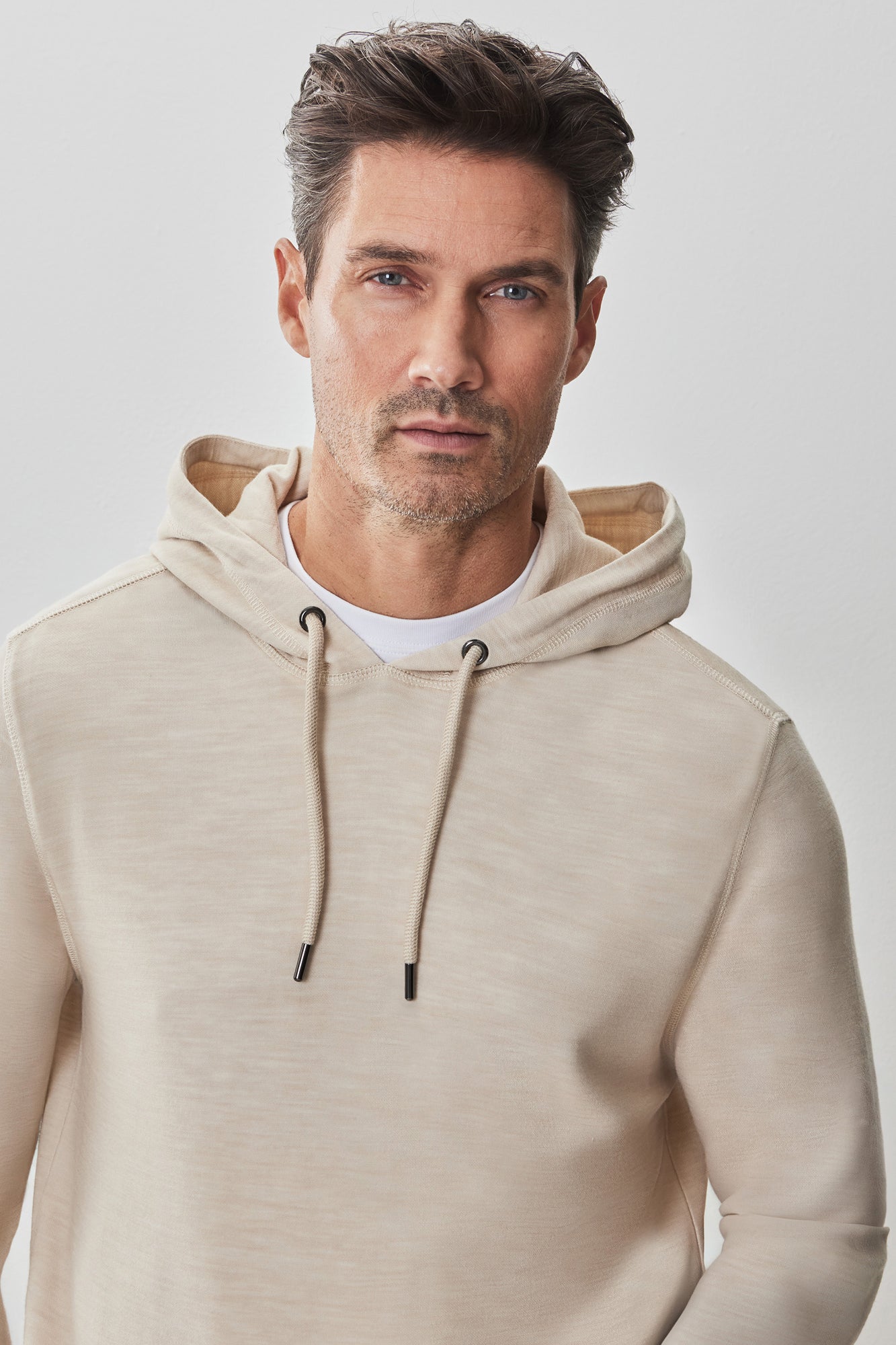 Coton ouaté "overlock" pour homme par Robert Barakett | RB51052 Mesa Anthracite | Machemise.ca, vêtements mode pour hommes