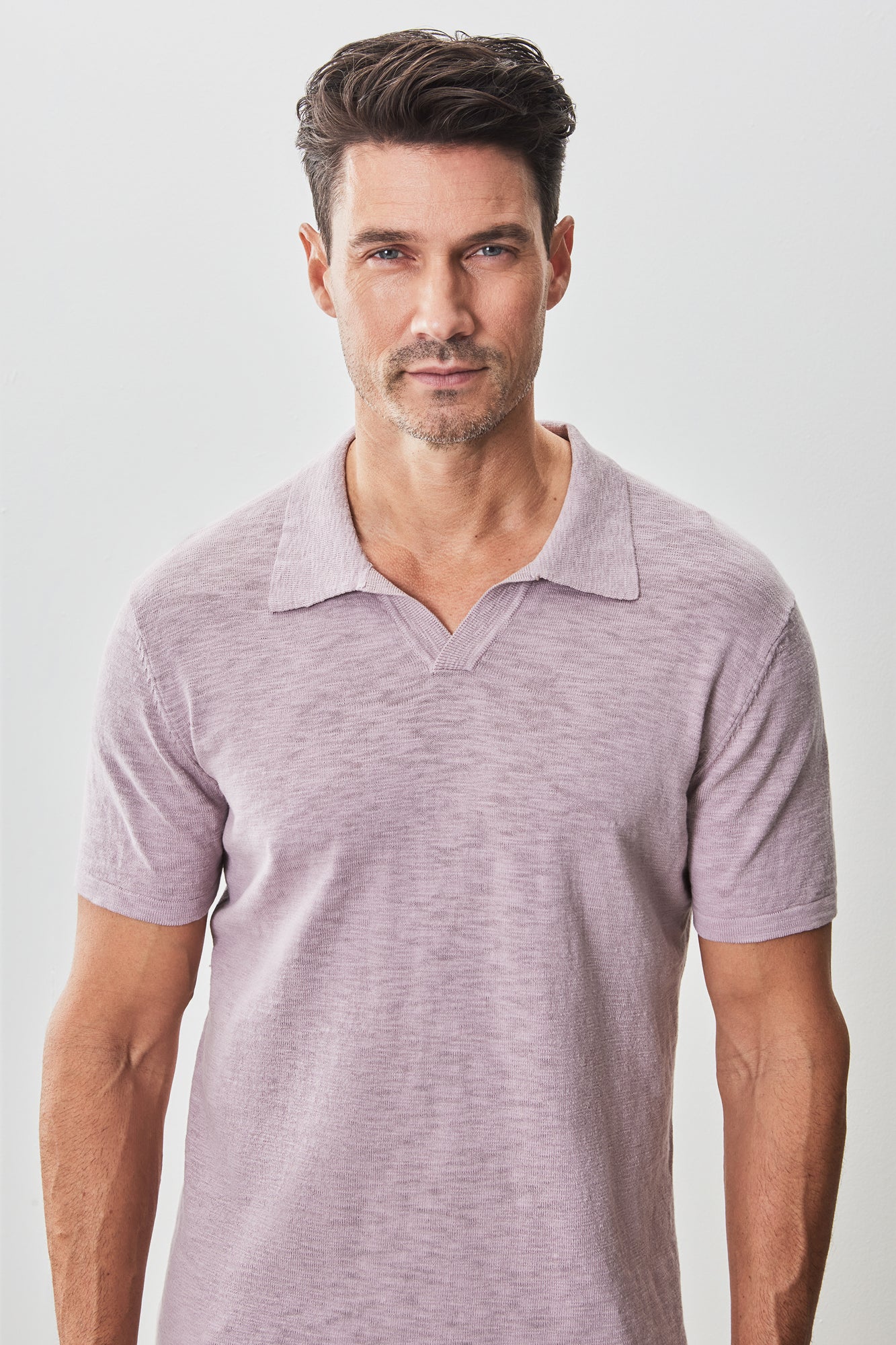 Polo à manches courtes pour homme par Robert Barakett | RB51196 South Shore Corail | Machemise.ca, vêtements mode pour hommes