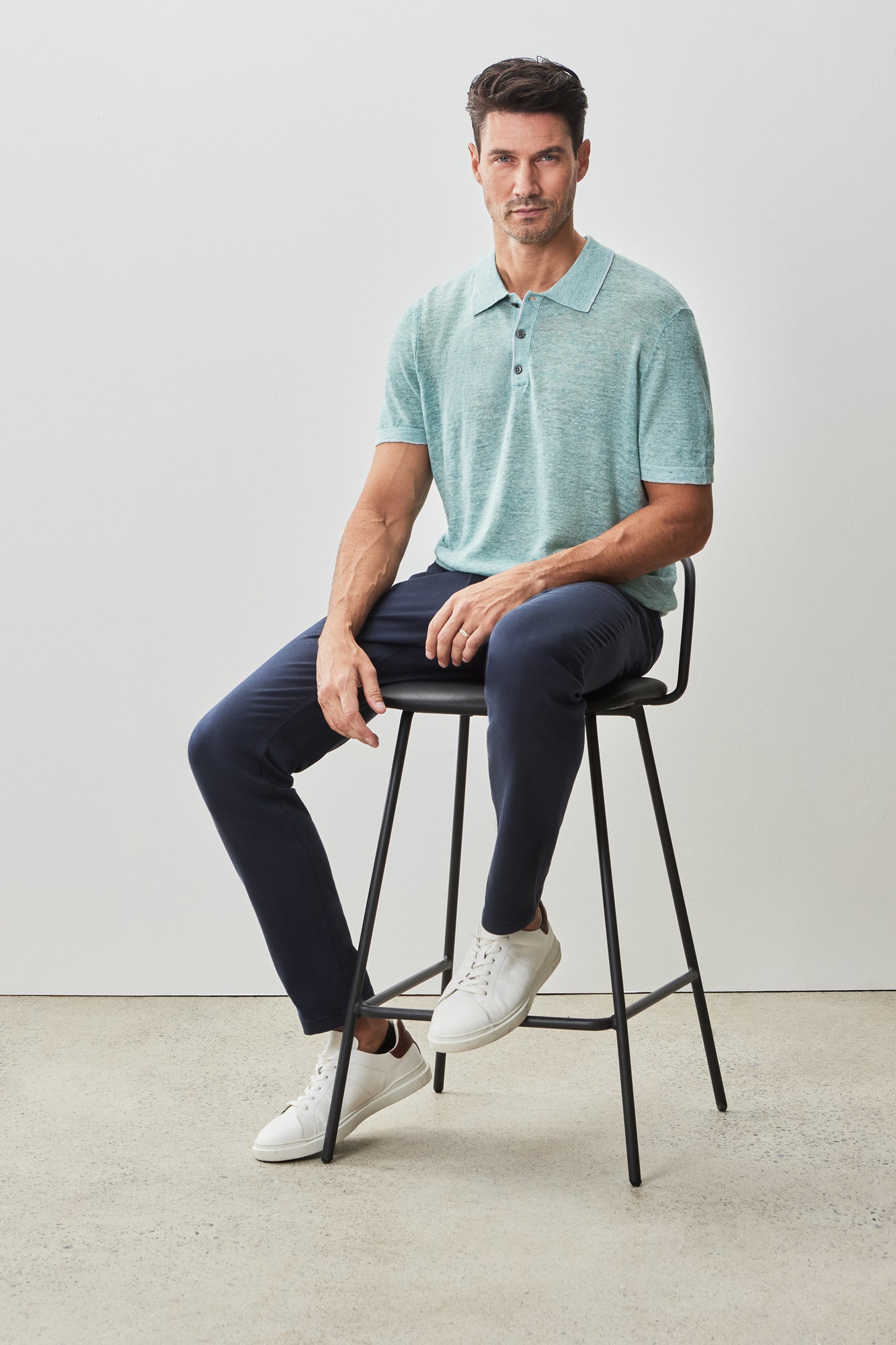 Polo pour homme par Robert Barakett | RB51207 Costa Thé Doux | Machemise.ca, vêtements mode pour hommes
