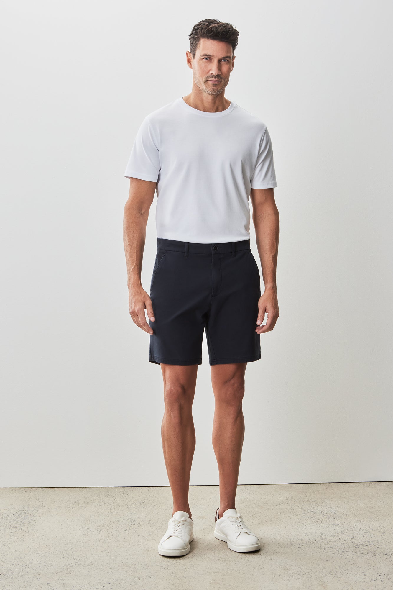 Short pour homme par Robert Barakett | RB51218 Ernie Bleu Marine | Machemise.ca, vêtements mode pour hommes