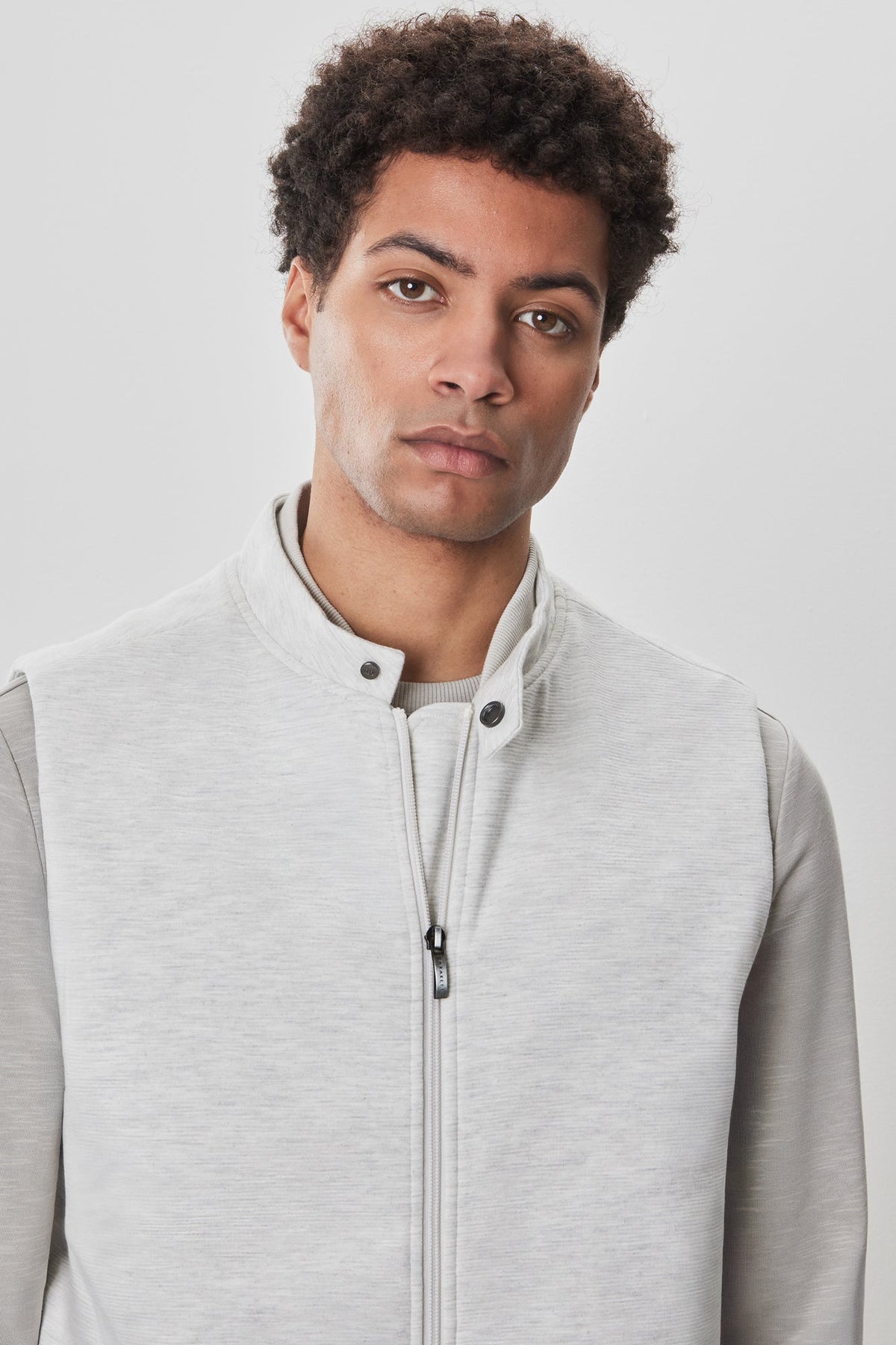 Veste commuter pour homme par Robert Barakett | RB52185 Nedsand Gris Pâle | Machemise.ca, vêtements mode pour hommes