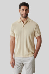 Polo pour homme par Robert Barakett | RB61050 Caspian Jaune Doux | Machemise.ca, vêtements mode pour hommes