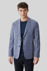 Veston pour homme par Robert Barakett | RB61152 Ambrose Bleu Denim | Machemise.ca, vêtements mode pour hommes