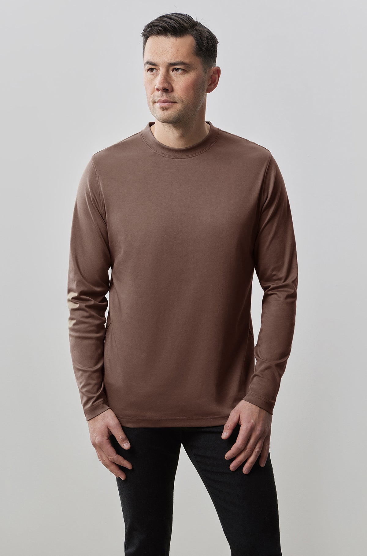 Chandail manches longues pour homme par Robert Barakett | Georgia RB82247 Potterie | Machemise.ca, vêtements mode pour hommes