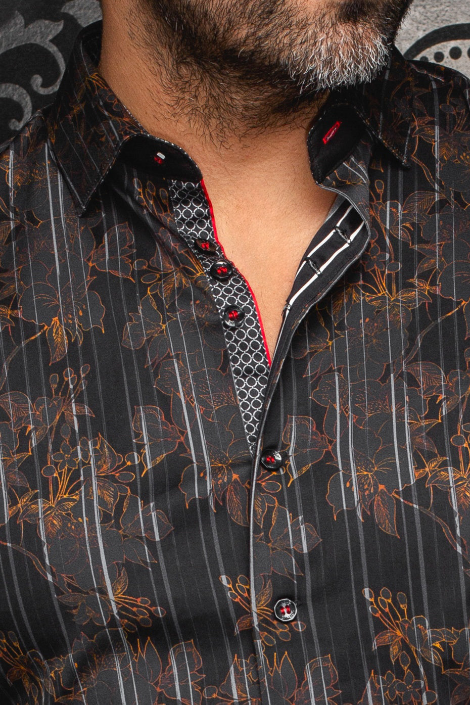 Chemise manches longues pour homme par Au Noir | SWERVE Noir | Machemise.ca, inventaire complet de la marque Au Noir