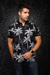 Polo pour homme par Au Noir | TIDEPOOL Noir | Machemise.ca, inventaire complet de la marque Au Noir