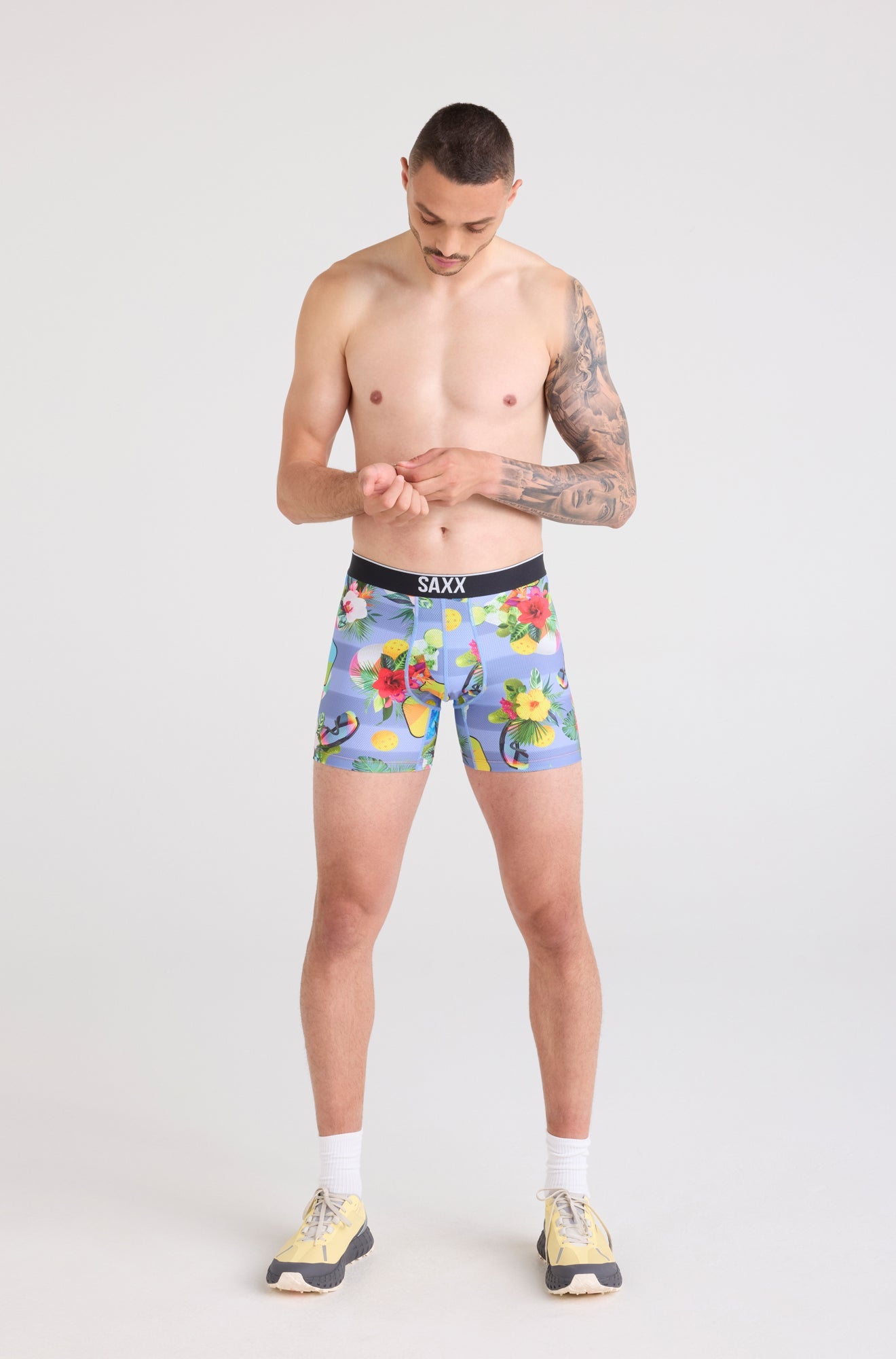 Boxer pour homme par Saxx | Volt SXBB29 PSB | Machemise.ca, vêtements mode pour hommes