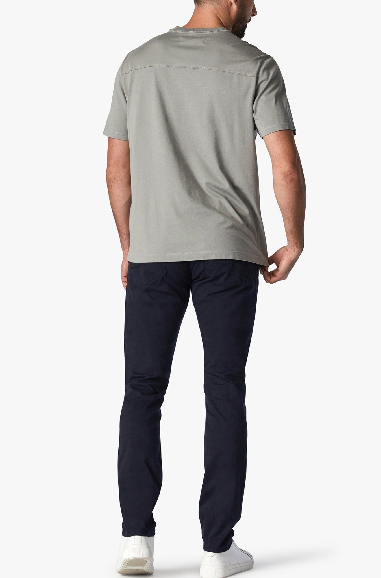 Pantalon pour homme par 34 Heritage | Cool/H001014-18616 Sergé Bleu Marine/Navy Twill | Machemise.ca, vêtements mode pour hommes