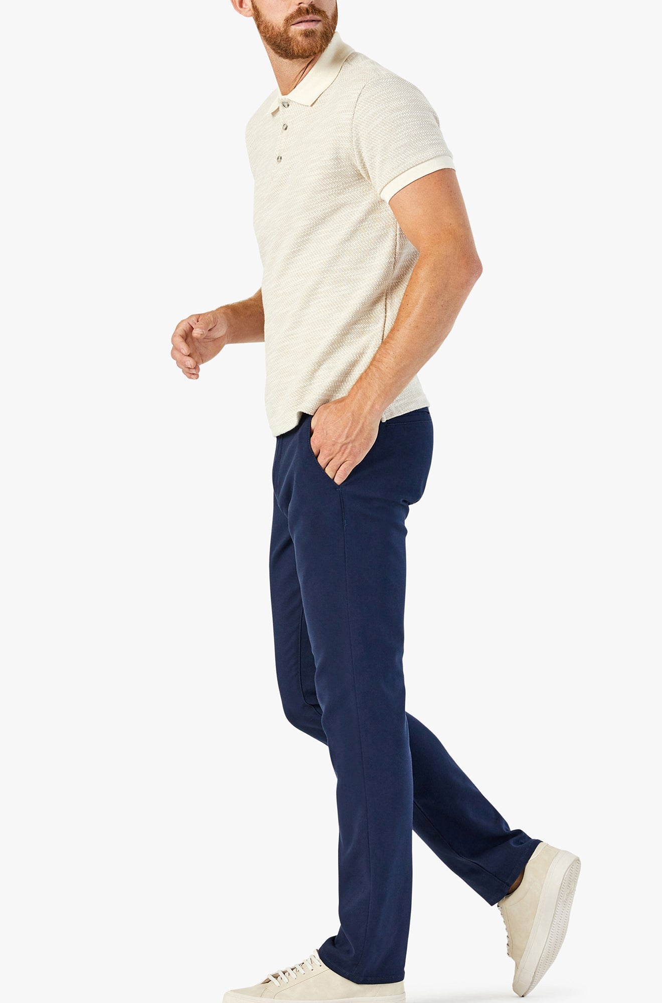 Chino pour homme par 34 Heritage | Verona/H001114-32271 Haut Flyer Marine/Navy High Flyer | Machemise.ca, vêtements mode pour hommes