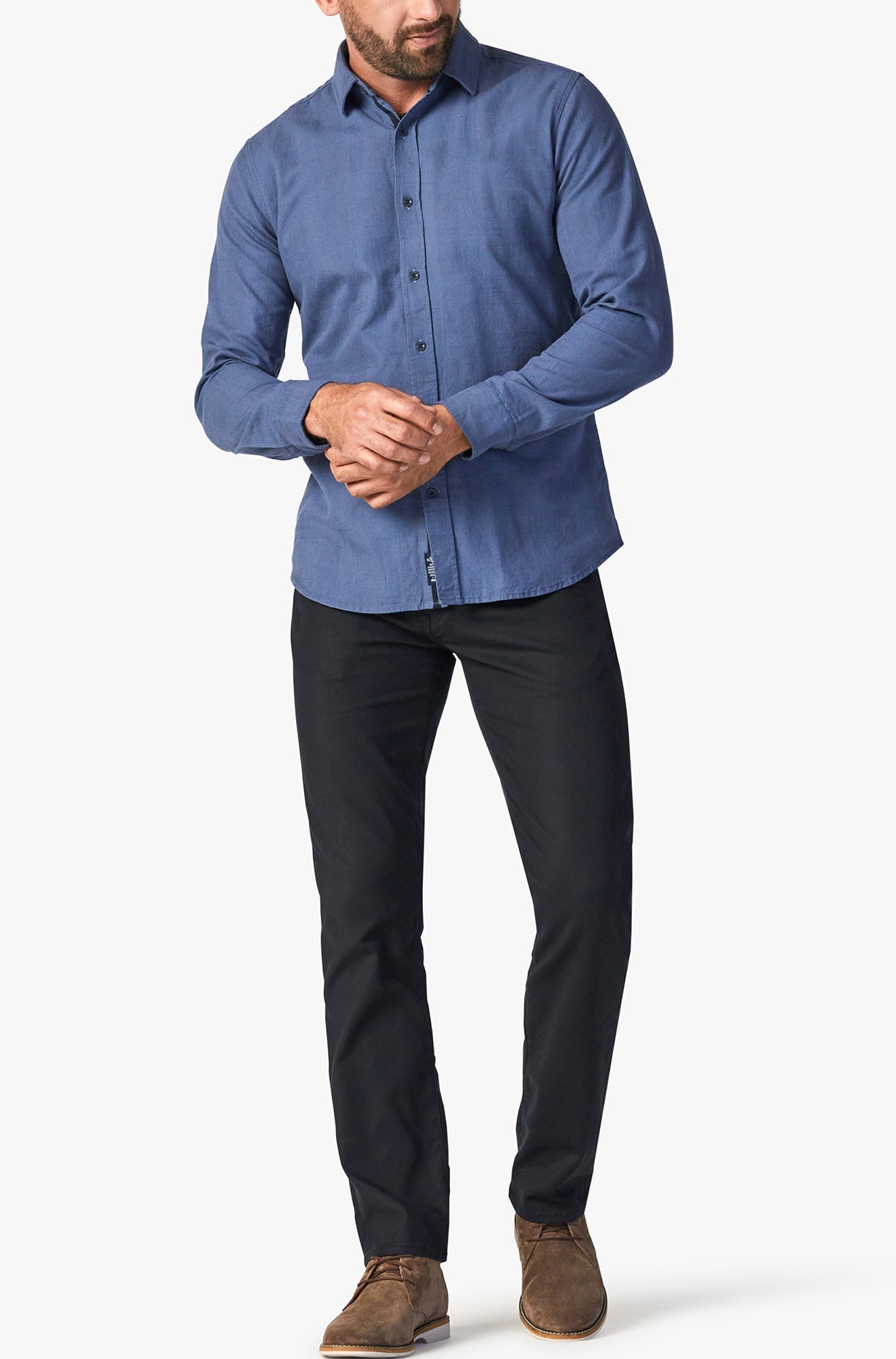 Pantalon pour homme par 34 Heritage | Courage/H0031031714 Noir Haut Flyer/Black High Flyer | Machemise.ca, vêtements mode pour hommes