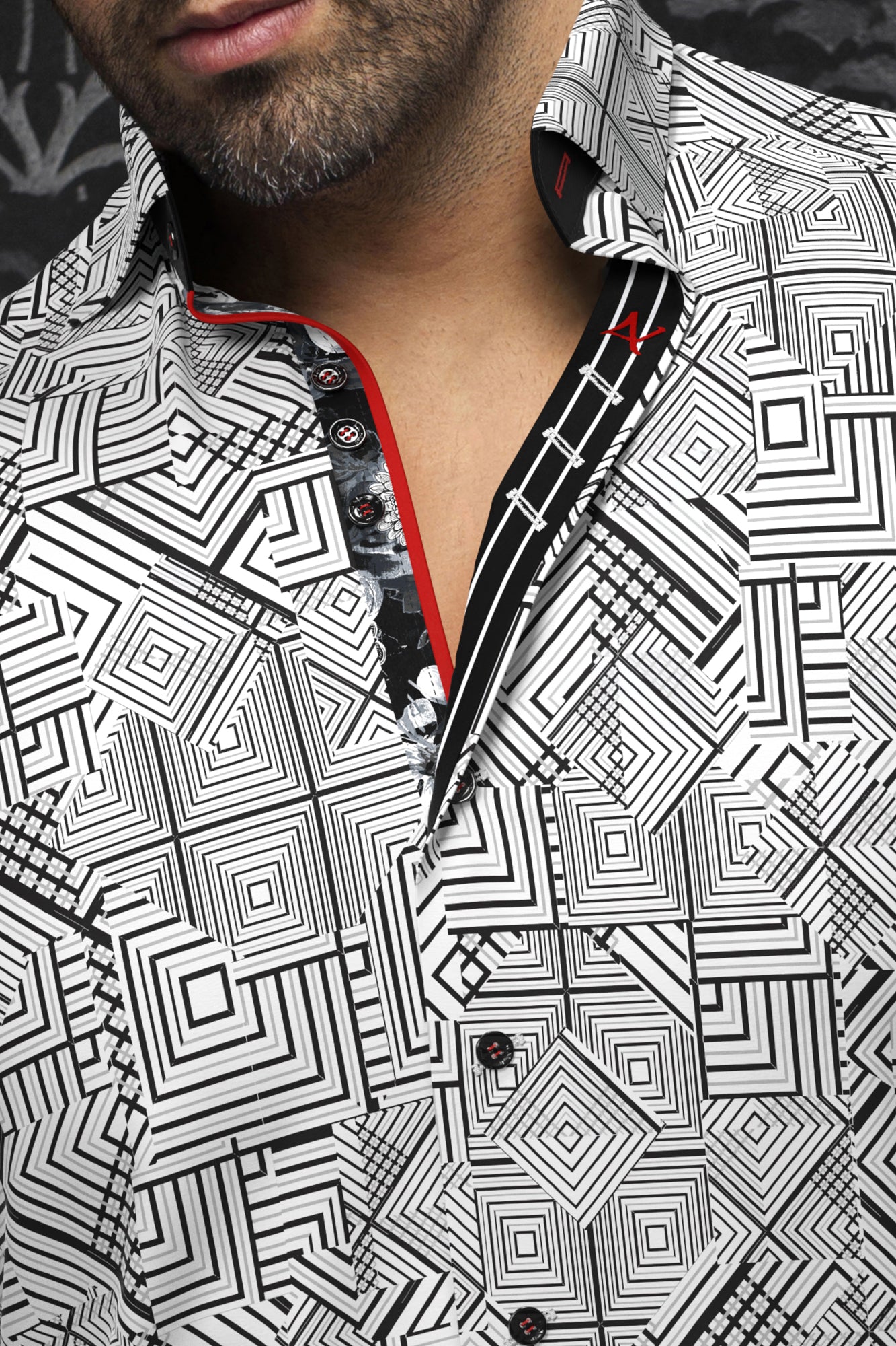 Chemise manches longues pour homme par Au Noir | ARIENZO Blanc | Machemise.ca, inventaire complet de la marque Au Noir