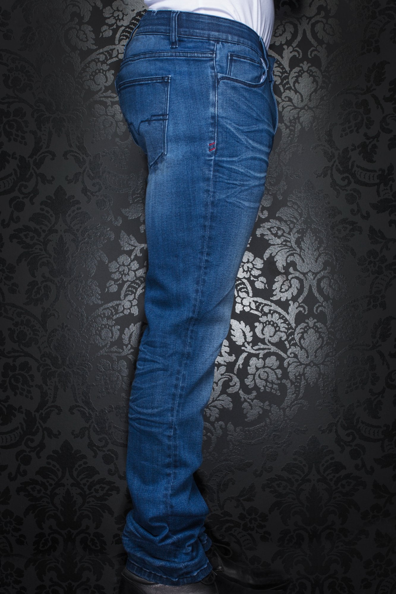 Jeans Au Noir - Dean-Tencel couleur Miami - Boutique Vvög