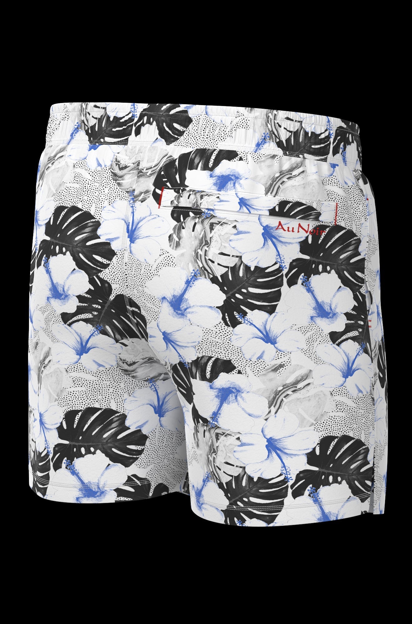 Maillot de bain pour homme par Au Noir | DEPATIE Blanc Bleu | Machemise.ca, inventaire complet de la marque Au Noir