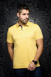 Polo pour homme par Au Noir | EAGLE Jaune Clair | Machemise.ca, inventaire complet de la marque Au Noir