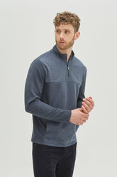Chandail manches longues pour homme par Robert Barakett | Milligan RB12060 Navy | Machemise.ca, vêtements mode pour hommes // Men's L.S T-Shirt by Robert Barakett | Milligan RB12060 Navy | Machemise.ca, fashion clothing for men