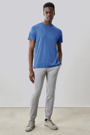 T-shirt à manches courtes pour homme par Robert Barakett | 23336 Georgia Bijoux Bleu | Machemise.ca, vêtements mode pour hommes