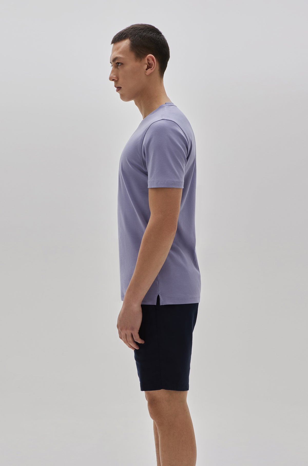 T-Shirt col rond pour homme par Robert Barakett | 23336/Georgia Raisin/Grape| Machemise.ca, vêtements mode pour hommes