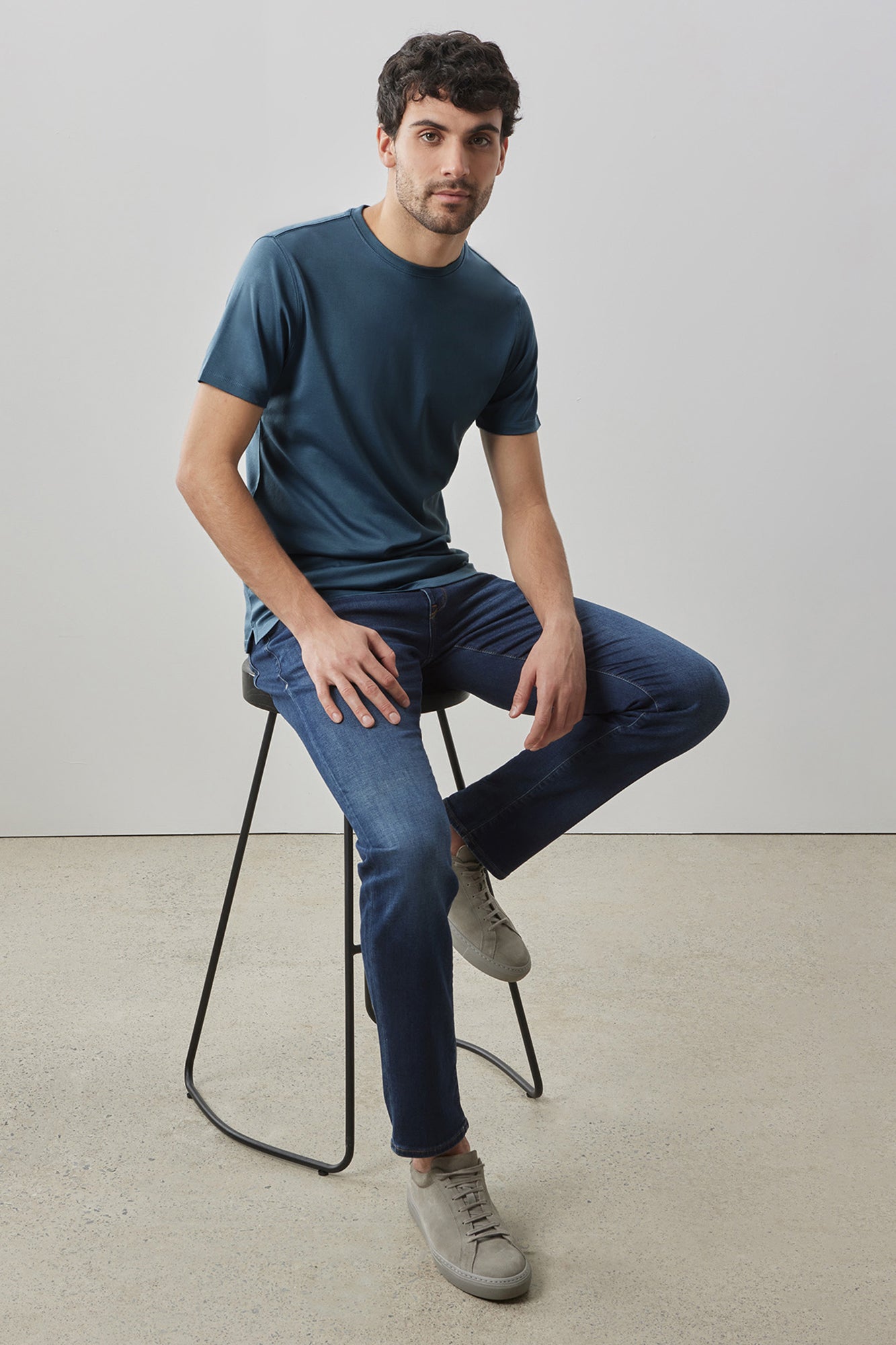 T-Shirt pour homme par Robert Barakett | Georgia 23336 Bleu Orion | Machemise.ca, vêtements mode pour hommes