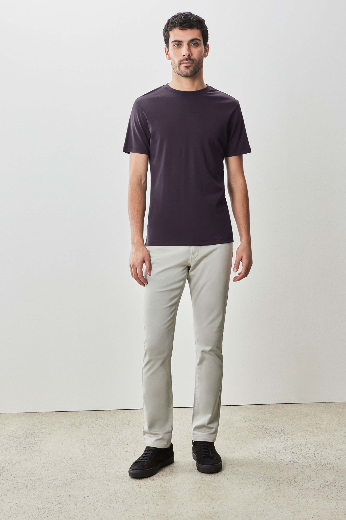 T-Shirt pour homme par Robert Barakett | Georgia 23336 Violet Hivernal | Machemise.ca, vêtements mode pour hommes