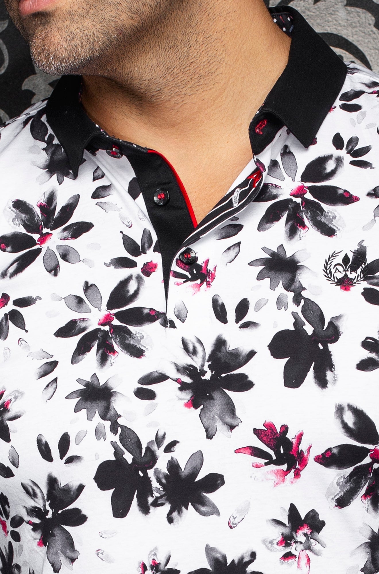 Polo pour homme par Au Noir | CANTERAS Blanc Noir | Machemise.ca, inventaire complet de la marque Au Noir