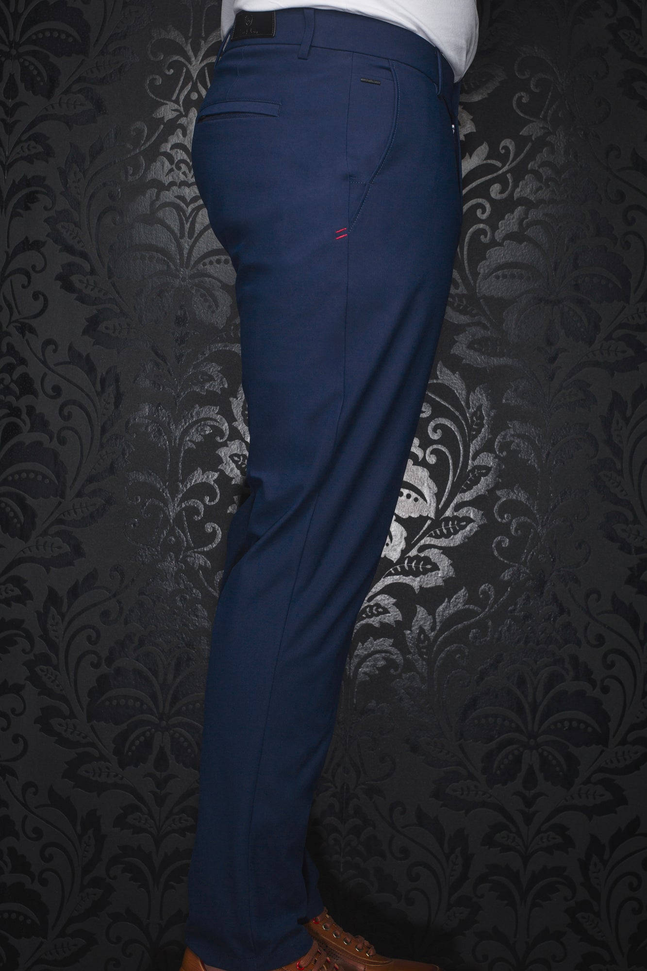 Pants for men by Au Noir | CARRERA-LIMAO Indigo | Menshirt, complete inventory of the Au Noir brand