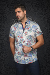 Chemise manches courtes pour homme par Au Noir | CORRADO(SS) Pierre | Machemise.ca, inventaire complet de la marque Au Noir