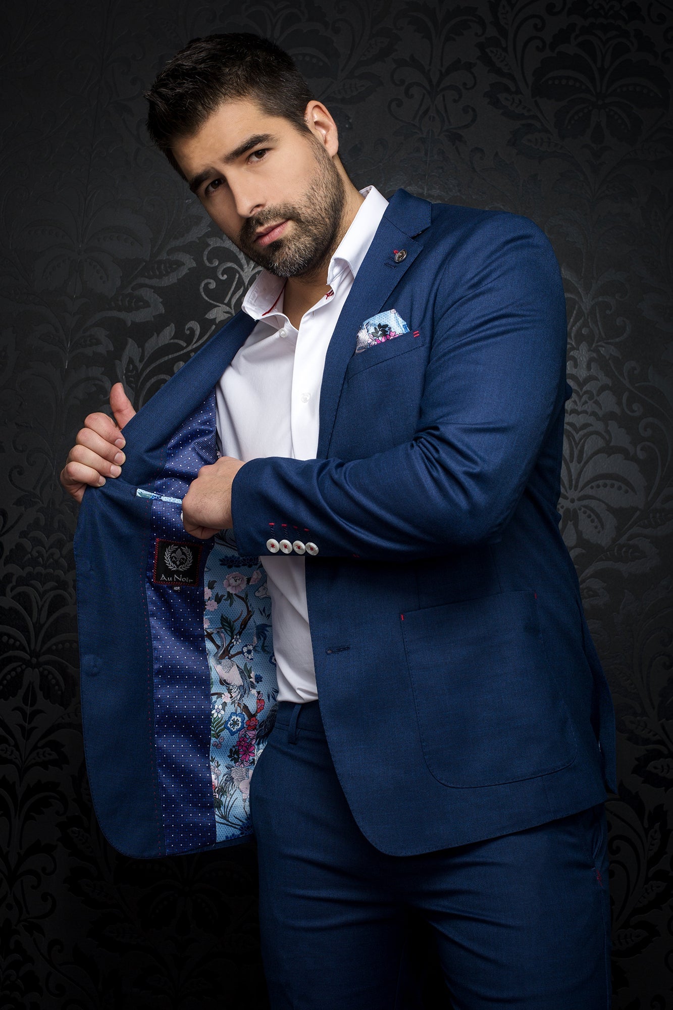 Blazer for men by Au Noir | CRAIG Navy | Menshirt, complete inventory of the Au Noir brand