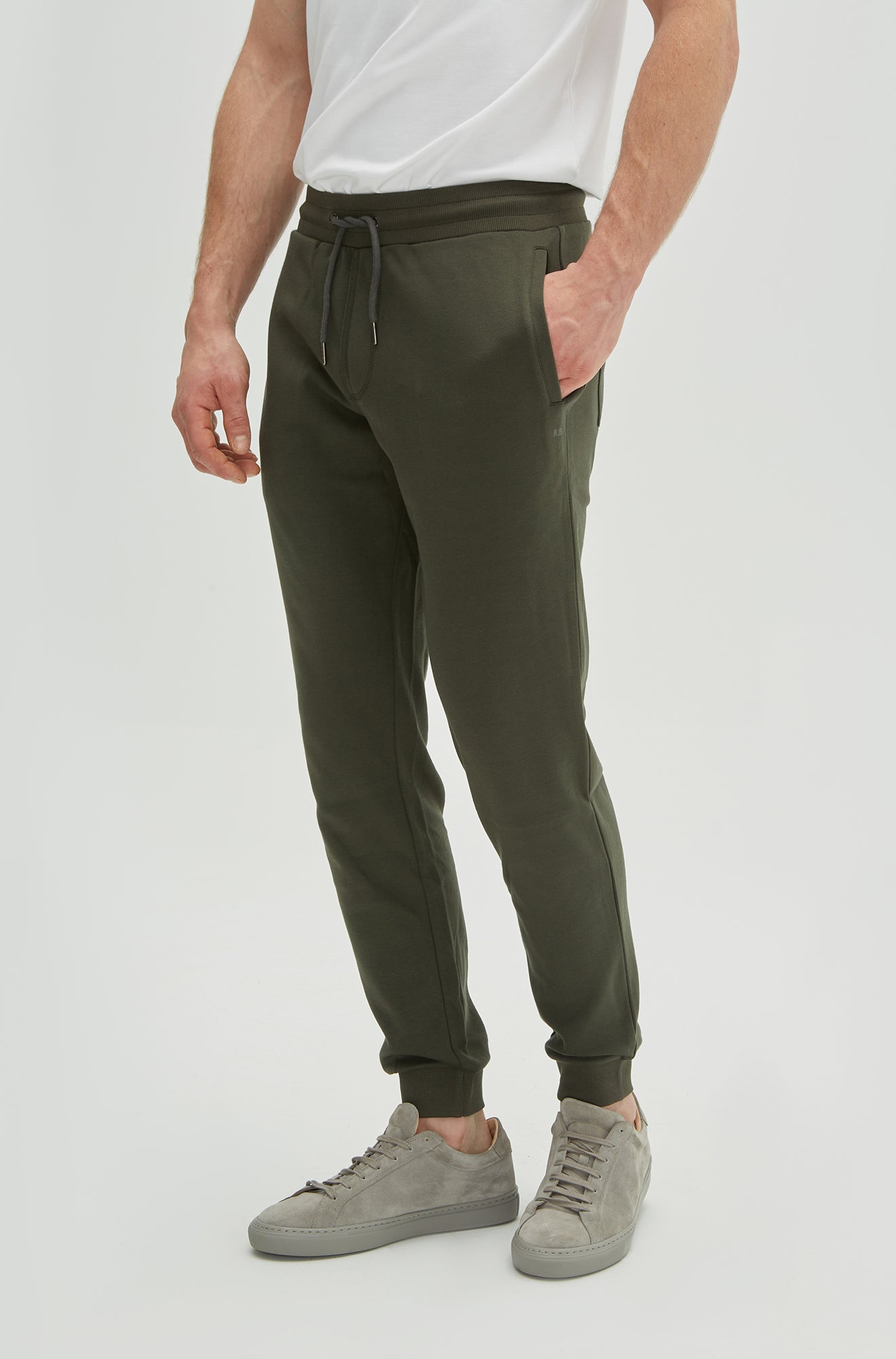 Pantalon pour homme par Robert Barakett | RB01344 Cortina Soldier Green | Machemise.ca, vêtements mode pour hommes