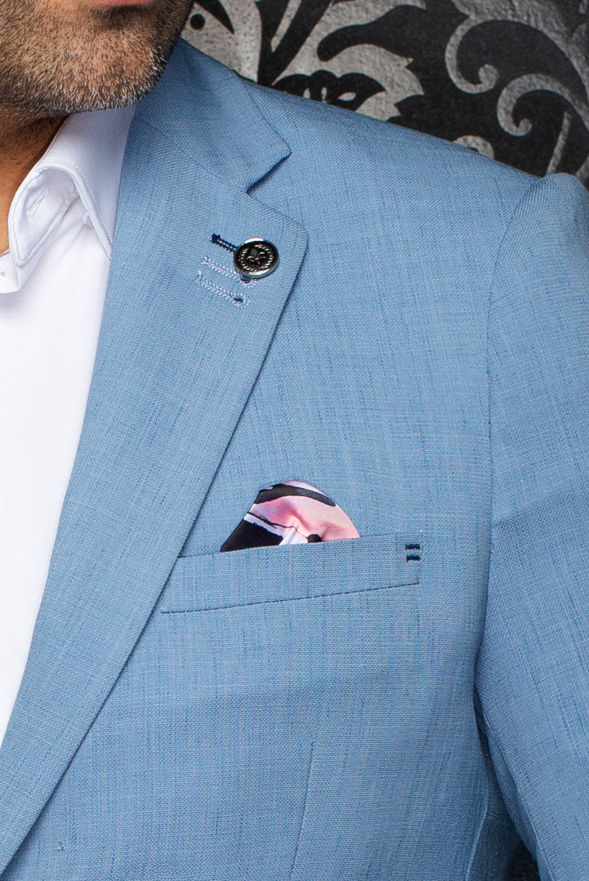 Veston pour homme par Au Noir | DAXX Céruléen | Machemise.ca, inventaire complet de la marque Au Noir