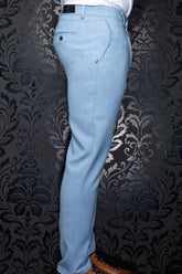 Pantalon pour homme par Au Noir | DAXX WESSON Céruléen | Machemise.ca, inventaire complet de la marque Au Noir