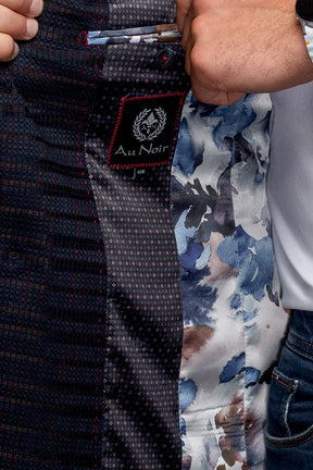 Veston pour homme par Au Noir | ELBA Marine Marron | Machemise.ca, inventaire complet de la marque Au Noir