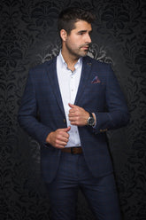 Blazer for men by Au Noir | FARRELL Navy | Menshirt, complete inventory of the Au Noir brand