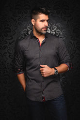 Knit long sleeve shirt for men by Au Noir | GENESIS Black Gold | Menshirt, complete inventory of the Au Noir brand