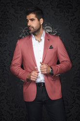Blazer for men by Au Noir | GLOVER Red | Menshirt, complete inventory of the Au Noir brand