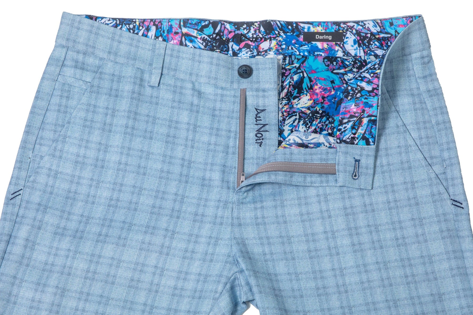Pants for men by Au Noir | HANKS-WESSON Light Blue | Menshirt.com, complete inventory of the Au Noir brand