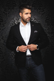 Veston pour homme par Au Noir | HAWKE Noir | Machemise.ca, inventaire complet de la marque Au Noir