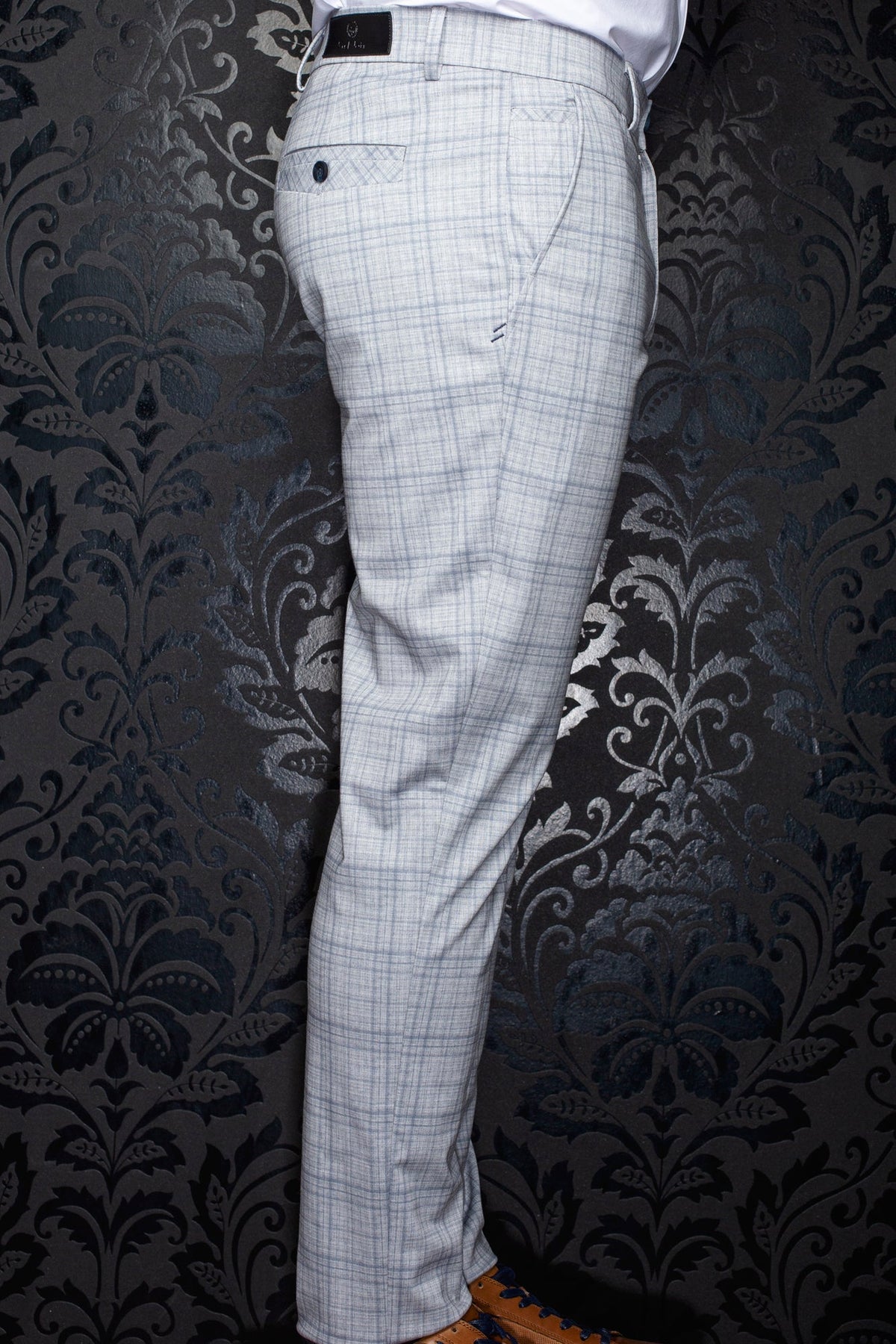 Pantalon pour homme par Au Noir | HAZE BERETTA Gris | Machemise.ca, inventaire complet de la marque Au Noir