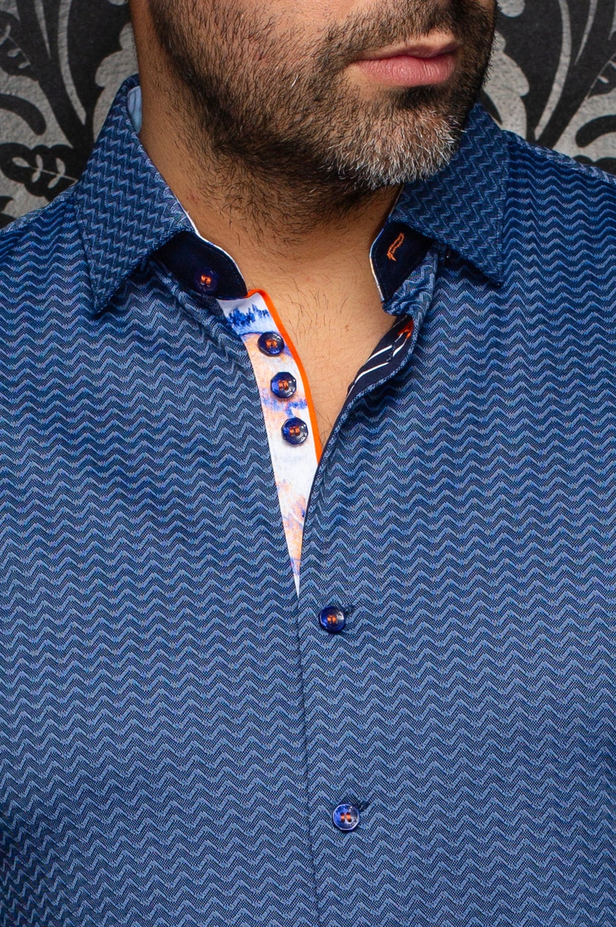 Chemise manches longues en Knit extensible pour homme par Au Noir | IRONBARK Marine | Machemise.ca, inventaire complet de la marque Au Noir