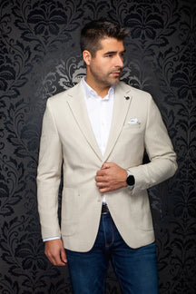 Veston pour homme par Au Noir | JACE Beige | Machemise.ca, inventaire complet de la marque Au Noir
